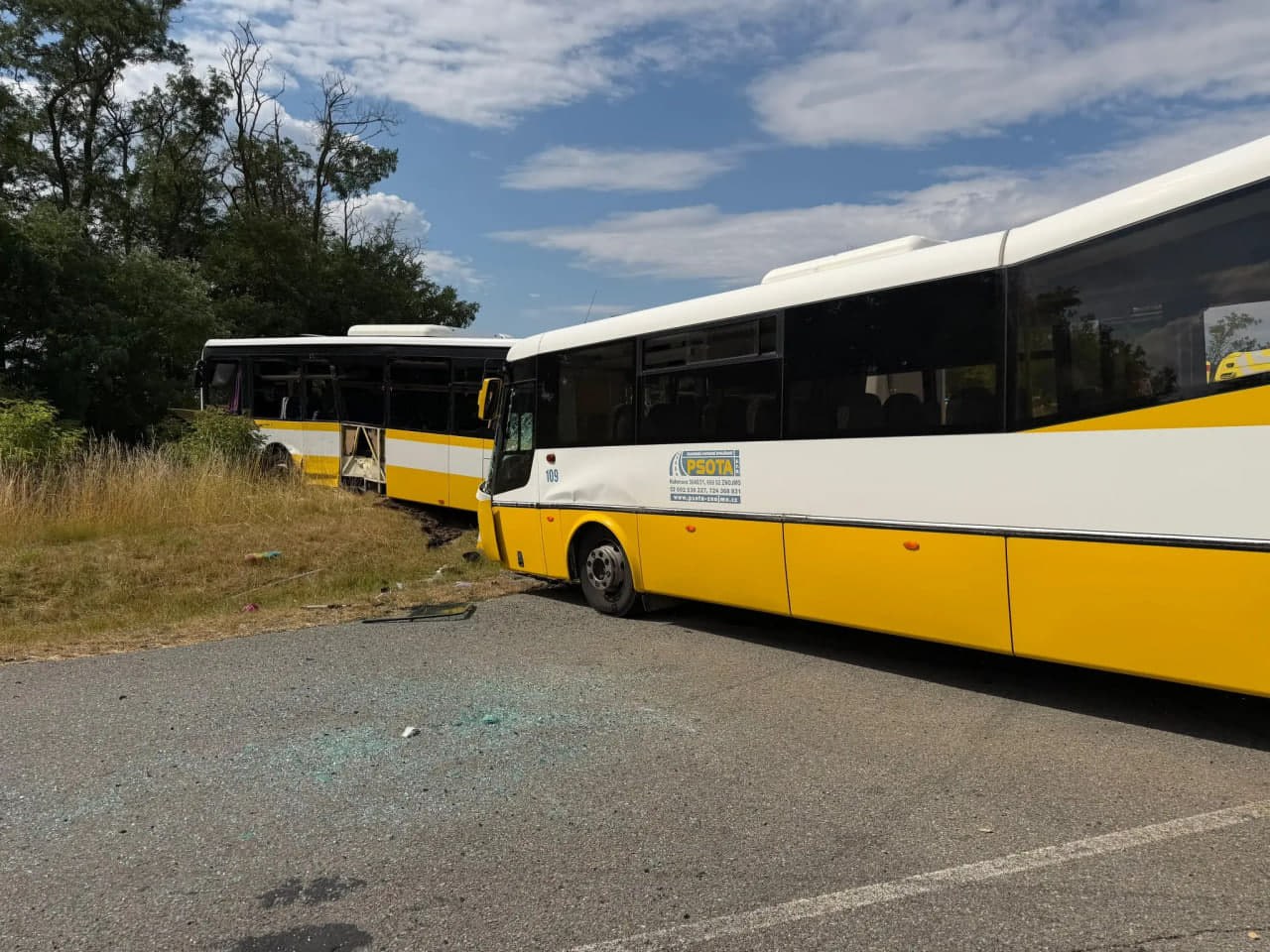 Чеські рятувальники класифікували аварію двох автобусів біля Олексовіце як надзвичайну ситуацію