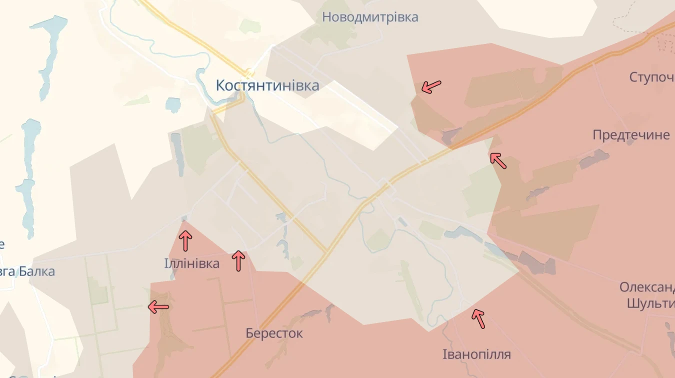 Чому оновлення DeepState біля Костянтинівки стосується кожного читача
